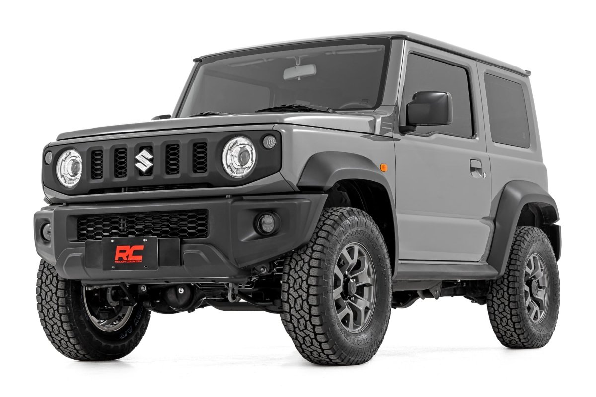 Suzuki Jimny Suspension Lift Kit - Front + Rear - Rough Country - 2 Inch Lift - '18-'26